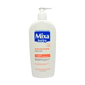 MIXA BABY БЕБЕШКИ ИЗМИВЕН ГЕЛ ЗА КОСА И ТЯЛО БЕЗ САПУН 400 МЛ MIXA BABY БЕБЕШКИ ИЗМИВЕН ГЕЛ ЗА КОСА И ТЯЛО БЕЗ САПУН 400 МЛ