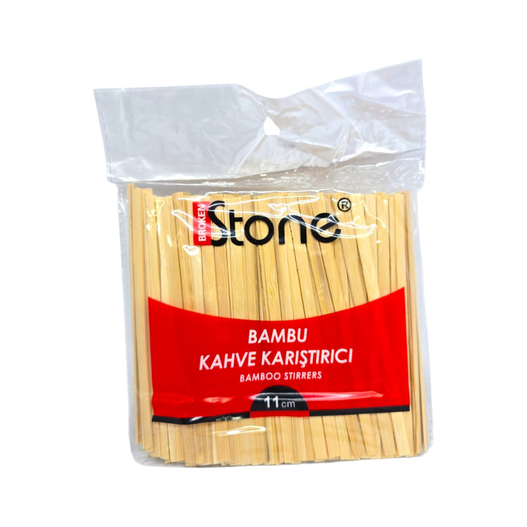 STONE бамбукови бъркалки, 400 броя STONE бамбукови бъркалки, 400 броя
