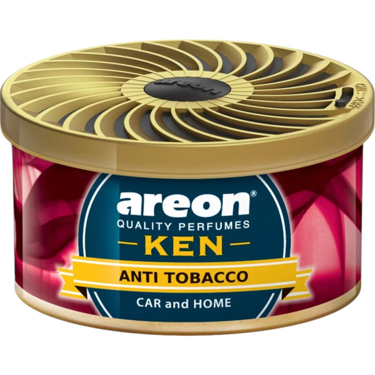 AREON гел ароматизатор за автомобил, KEN, 1 брой, Анти-табак AREON гел ароматизатор за автомобил, KEN, 1 брой, Анти-табак