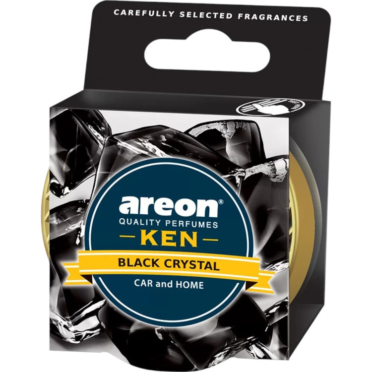 AREON гел ароматизатор за автомобил, KEN, 1 брой, Black Crystal AREON гел ароматизатор за автомобил, KEN, 1 брой, Black Crystal