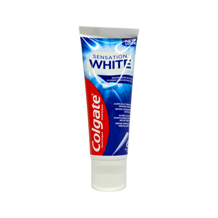 COLGATE паста за зъби, 75мл, Sensation White