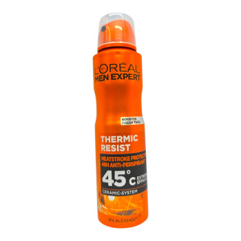 LOREAL дезодорант за мъже, Thermic Resist, 150мл LOREAL дезодорант за мъже, Thermic Resist, 150мл