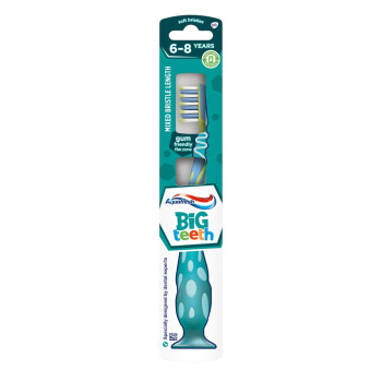 AQUAFRESH четка за зъби, Детска, Big teeth, 6-8 години, 1 брой