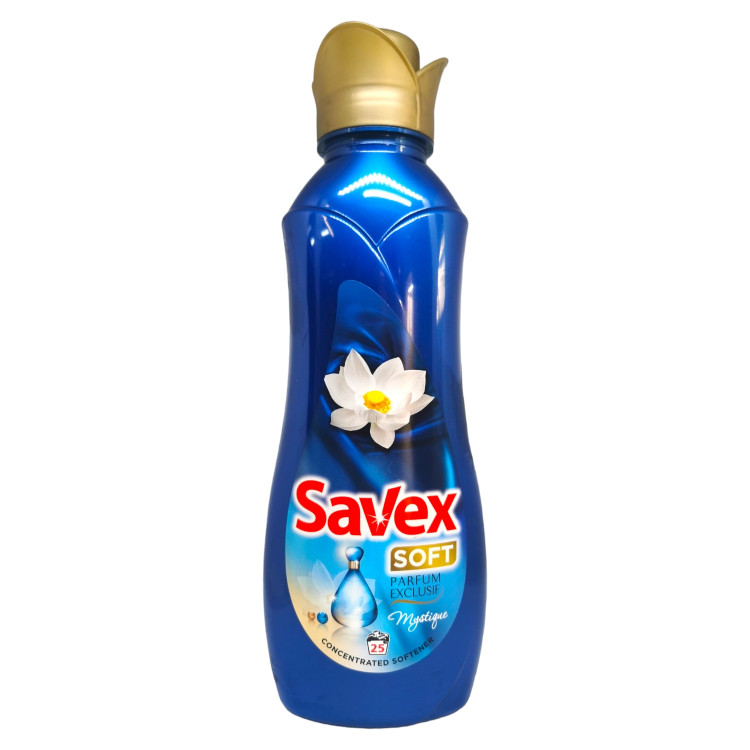 SAVEX soft омекотител за пране, 25 пранета, 900мл, Mistique