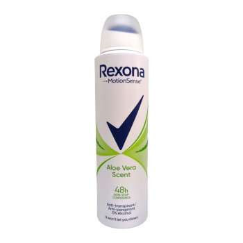 REXONA дезодорант дамски 150мл, Aloe vera