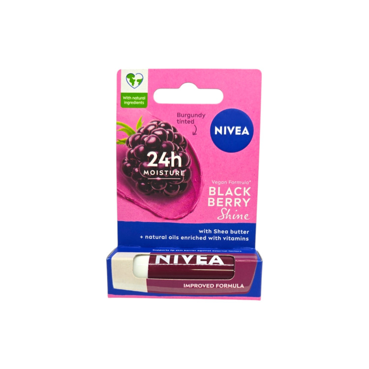 NIVEA балсам за устни, Black Berry