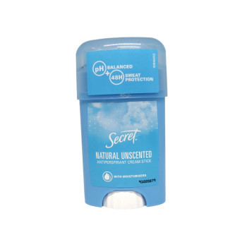 SECRET крем стик дезодорант, 40мл, Natural Unscented SECRET крем стик дезодорант, 40мл, Natural Unscented