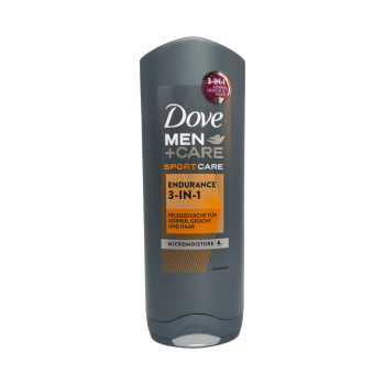 DOVE душ гел за мъже, Endurance 3in1, 250мл DOVE душ гел за мъже, Endurance 3in1, 250мл