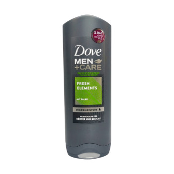 DOVE душ гел за мъже, Fresh Elements, 250мл DOVE душ гел за мъже, Fresh Elements, 250мл