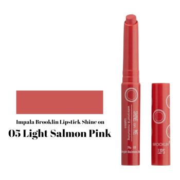 IMPALA BROOKLYN дълготраено червило, Shine on Me, Номер 05, Light Salmon Pink IMPALA BROOKLYN дълготраено червило, Shine on Me, Номер 05, Light Salmon Pink