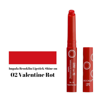 IMPALA BROOKLYN дълготраено червило, Shine on Me, Номер 02, Valentine rot IMPALA BROOKLYN дълготраено червило, Shine on Me, Номер 02, Valentine rot