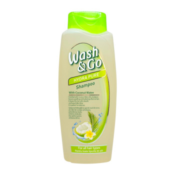 WASH&GO шампоан за коса, Кокосова вода, 750мл