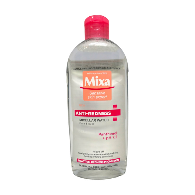 MIXA мицеларна вода, 400мл, Anti-Redness