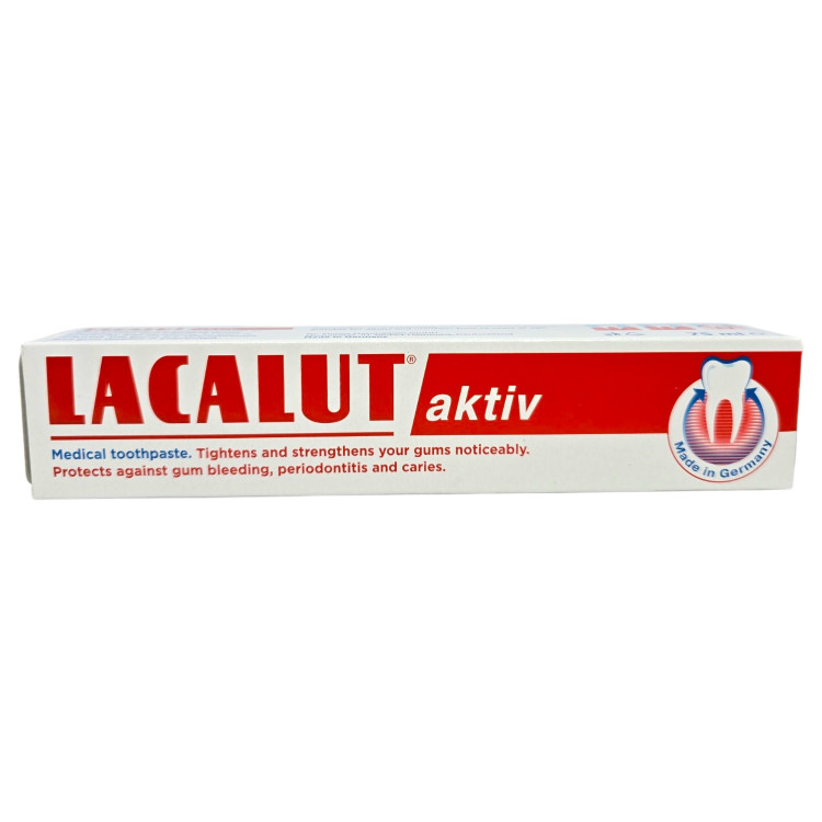 LACALUT паста за зъби, Aktiv, 75мл LACALUT паста за зъби, Aktiv, 75мл