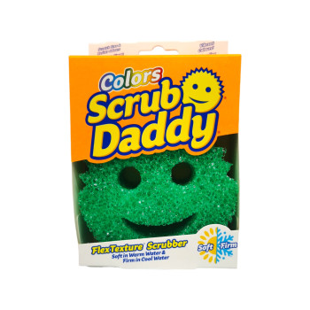 SCRUB DADDY домакинска гъба, Colors, Топла и Студена вода, 1 брой SCRUB DADDY домакинска гъба, Colors, Топла и Студена вода, 1 брой