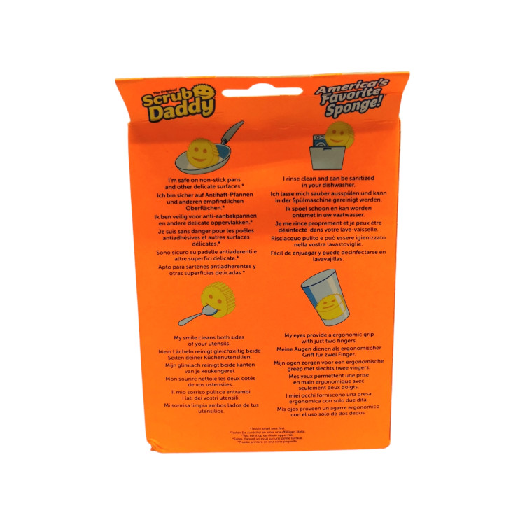 SCRUB DADDY домакинска гъба, Топла и Студена вода, 1 брой 