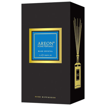 AREON домашен парфюм с клечки, 1 литър, Blue Crystal AREON домашен парфюм с клечки, 1 литър, Blue Crystal