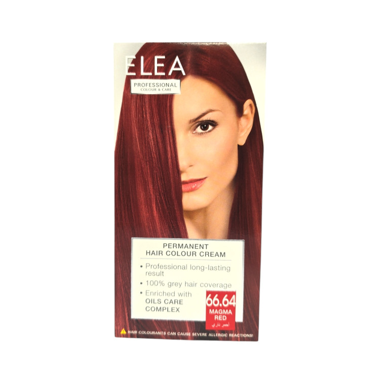 ELEA боя за коса, Professional, Colour & Care, Номер 66.64, Magma red