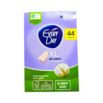 EVERY DAY ежедневни дамски превръзки, XL All cotton, 44 броя
