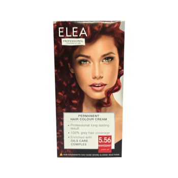 ELEA боя за коса, Professional, Colour & Care, Номер 5.56, Mahogany ELEA боя за коса, Professional, Colour & Care, Номер 5.56, Mahogany