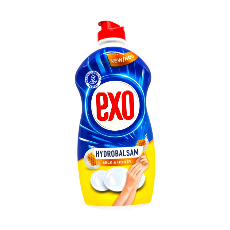 EXO препарат за измиване на съдове, Hidrobalsam, Мляко и мед, 400мл EXO препарат за измиване на съдове, Hidrobalsam, Мляко и мед, 400мл