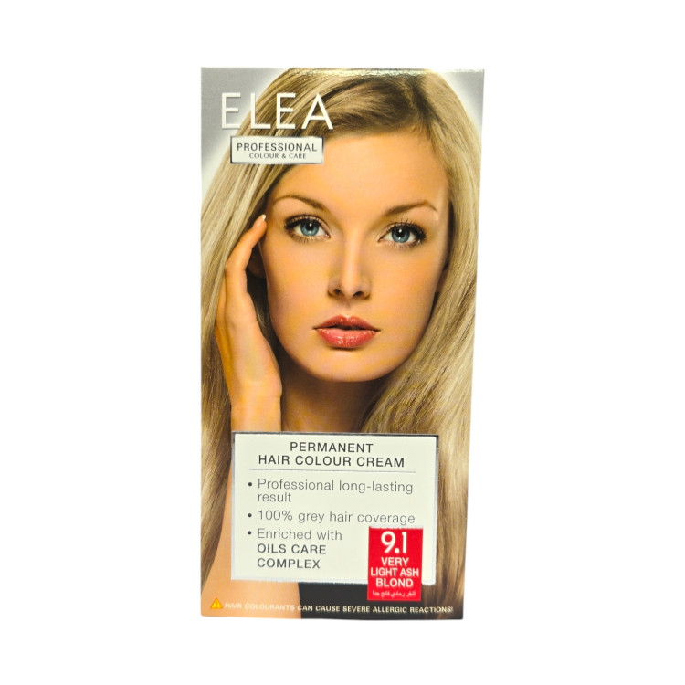 ELEA боя за коса, Professional, Colour & Care, Номер 9.1, Very Light Ash Blond