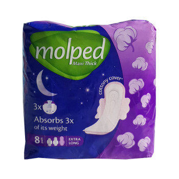 Molped класик дамски превръзки памучни 8 броя