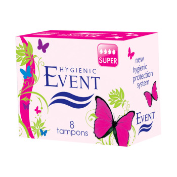 EVENT хигиенни тампони, Super, 8 броя