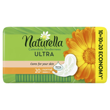 NATURELLA ultra дамски превръзки, Calendula tenderness, Normal, 20броя