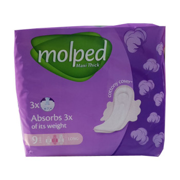 Molped класик дамски превръзки памучни 9 броя