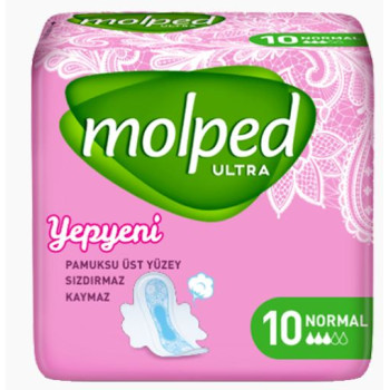 MOLPED дамски превръзки, Normal, 10 броя