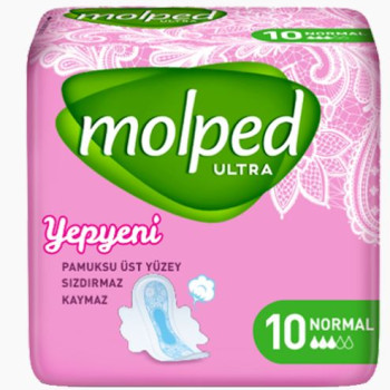 MOLPED дамски превръзки, Normal, 10 броя