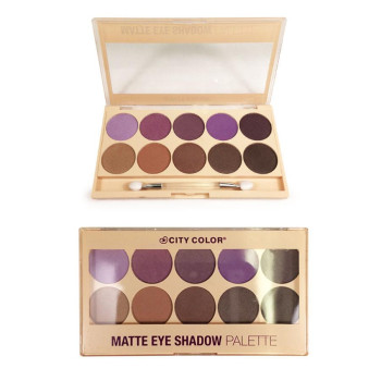 CITY COLOR MATTE EYE SHADOW PALETTE 