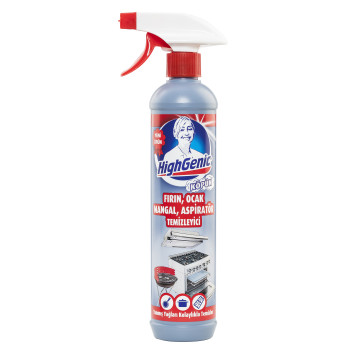 HIGHGENIC почистваща пяна за фурни,скари,аспиратори,аспи