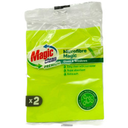 MAGIC CLEAN микрофибърни кърпи, Премиум, 2 броя