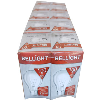 BELLGHT електрическа крушка, 100w, 10 броя