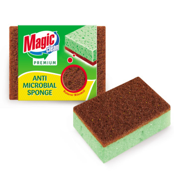 MAGIC CLEAN антибактериални гъби за кухня, 2бр