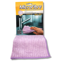 MICROFIBRE микрофибърна кърпа, Абсорбираща , Лилава, 30х30см, 1 брой