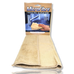 MICROFIBRE микрофибърна кърпа, Универсална, Кафява, 40х40см, 1 брой