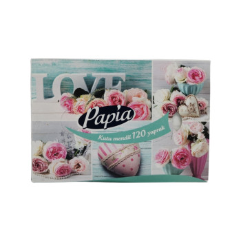 PAPIA салфетки за лице, Роза, 120броя