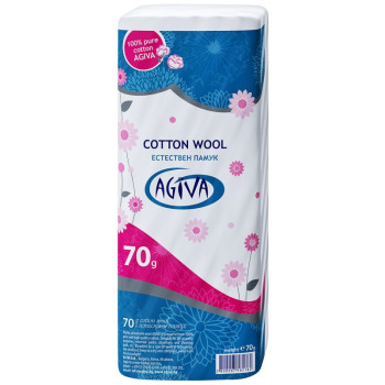 AGIVA естествен памук, 70гр