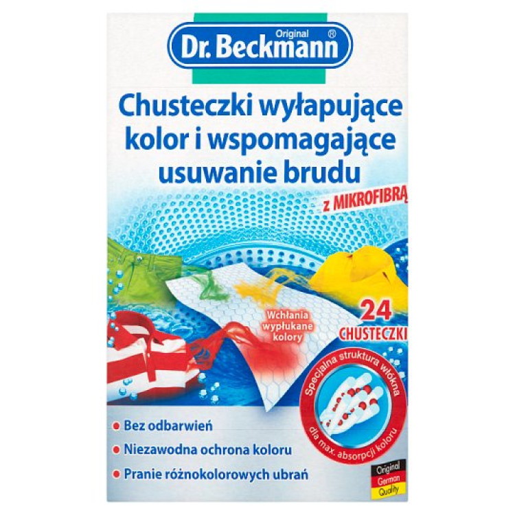 Dr.beckmann цветоулавящи кърпи за пране 24 броя