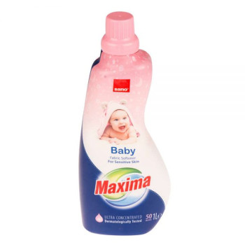 Sano maxima омекотител за пране 1 литър за 50пр, Sensitive