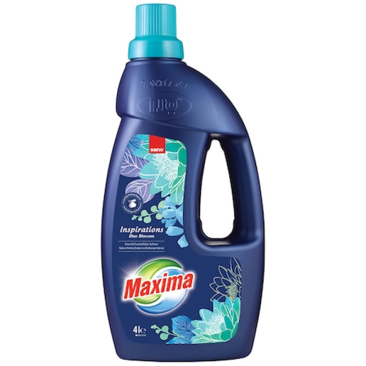 SANO maxima омекотител за пране, Blue blossom, 4 литра
