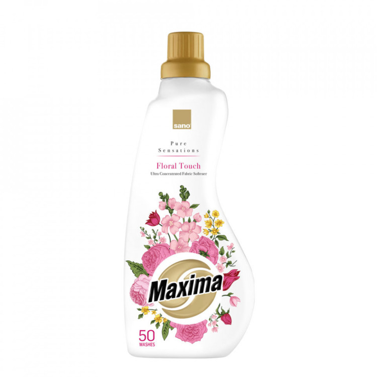 Sano maxima омекотител за пране 1 литър за 50пр, Floral touch