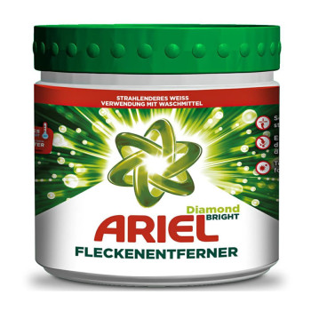 ARIEL прах против упорити петна, За бели дрехи, Stain remover, Diamond bright, 500гр