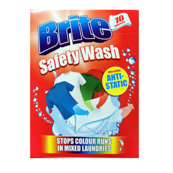 BRITE цветоулавящи кърпи за цветно пране, 10 броя BRITE цветоулавящи кърпи за цветно пране, 10 броя