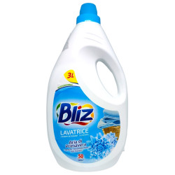 BLIZ течен перилен препарат, Бяло пране, Aria di Primavera, 50 пранета, 3 литра