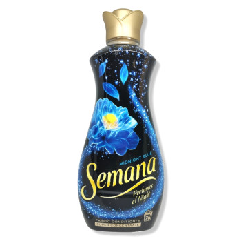 SEMANA омекотител за пране, Moon flower, Midnight Blue, 66 пранета, 1650мл