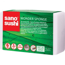 SANO супер гъба, Sushi, 6 броя
